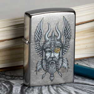 Nordic Viking Hand Drawn Lighter