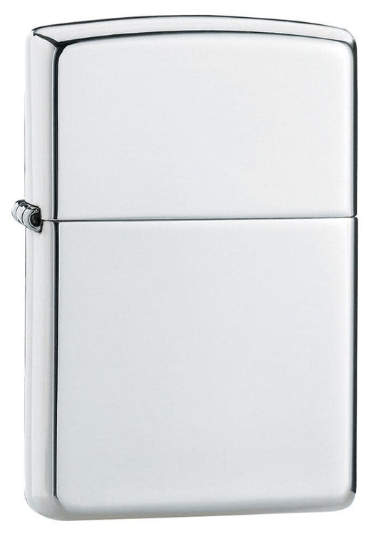 Front shot of High Polish Sterling Silver standing at a 3/4 angle