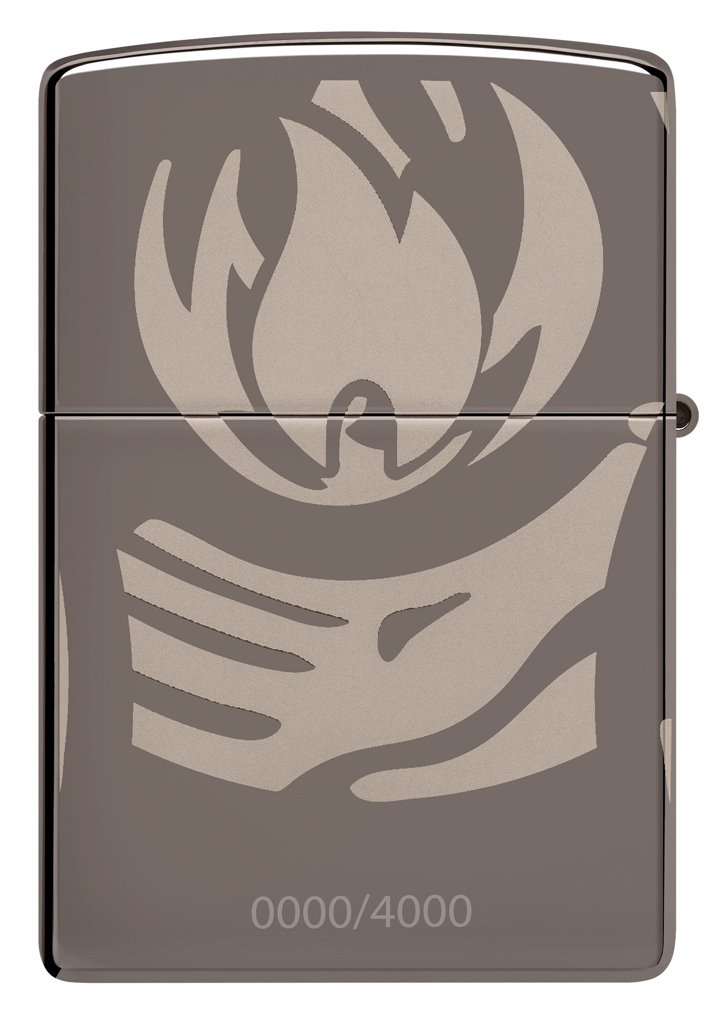 Back view of Zippo 2025 Collectible of the Year Windproof Lighter.
