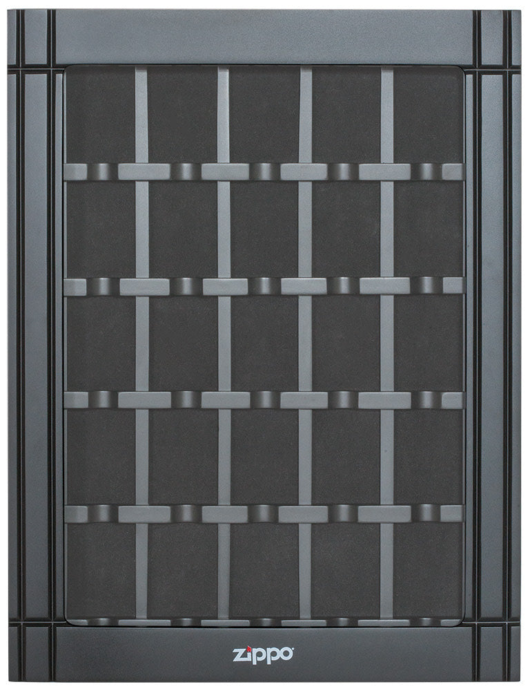 25 piece black lighter display - empty